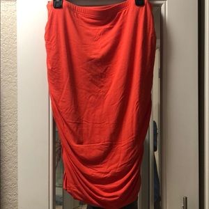 Beautiful orange skirt